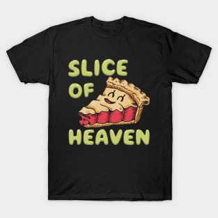 "Slice of Heaven", Retro Design T-Shirt